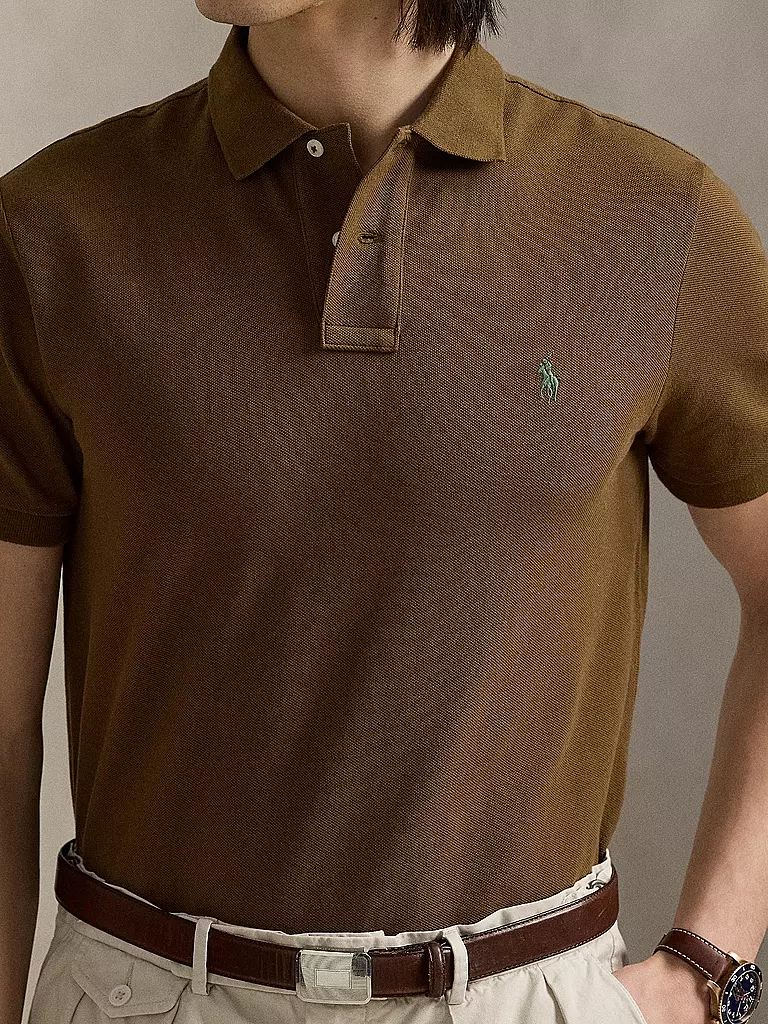 POLO RALPH LAUREN | Poloshirt Slim Fit | hellgrau