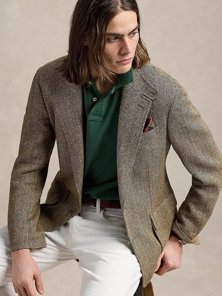POLO RALPH LAUREN | Poloshirt Slim Fit | hellgrau