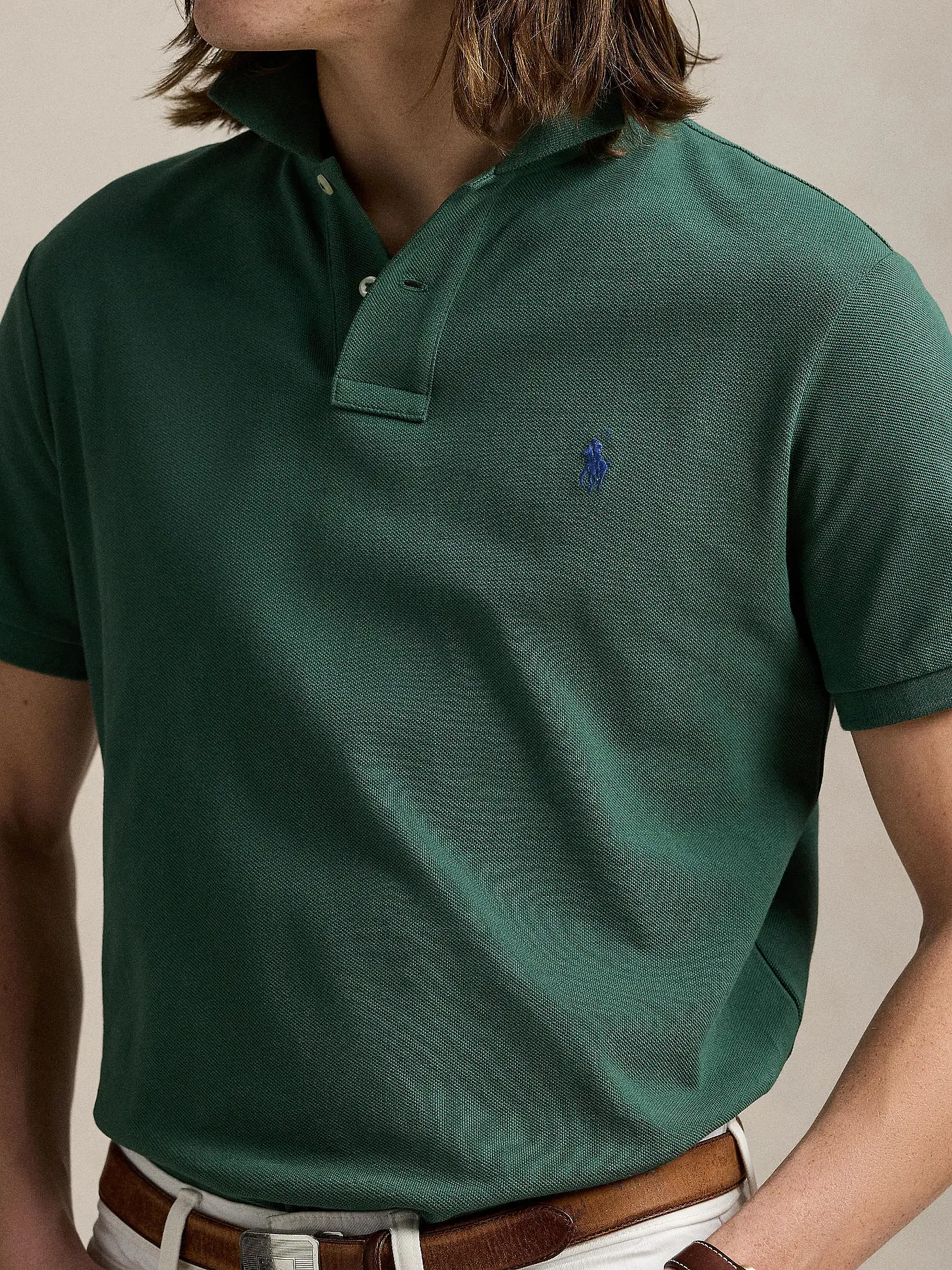 POLO RALPH LAUREN | Poloshirt Slim Fit | dunkelgrün