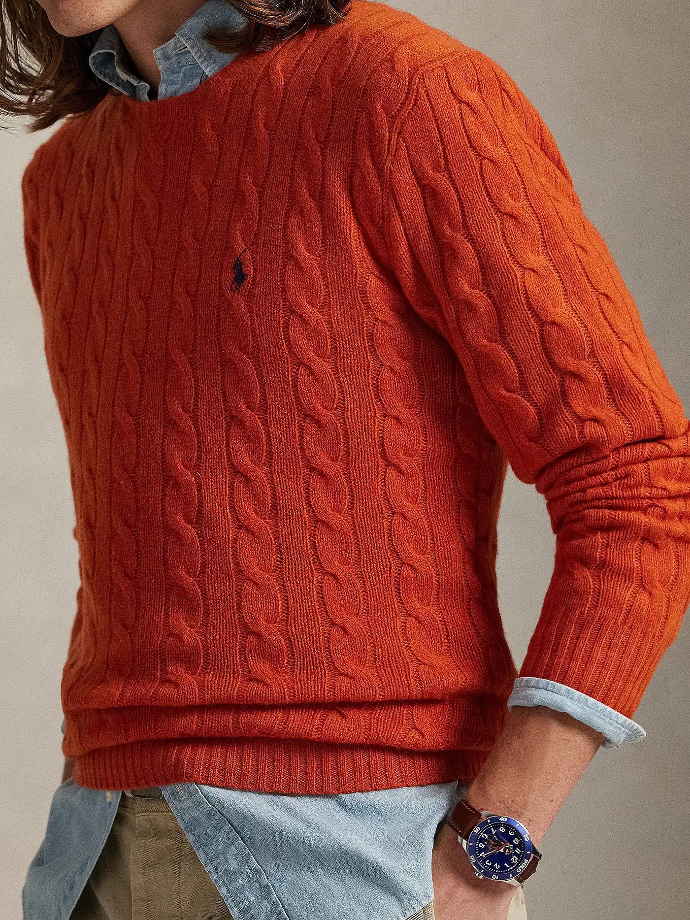 POLO RALPH LAUREN | Pullover  | orange
