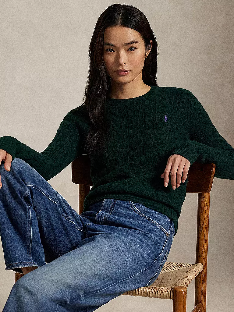 POLO RALPH LAUREN | Pullover JULIANNA | dunkelgrün