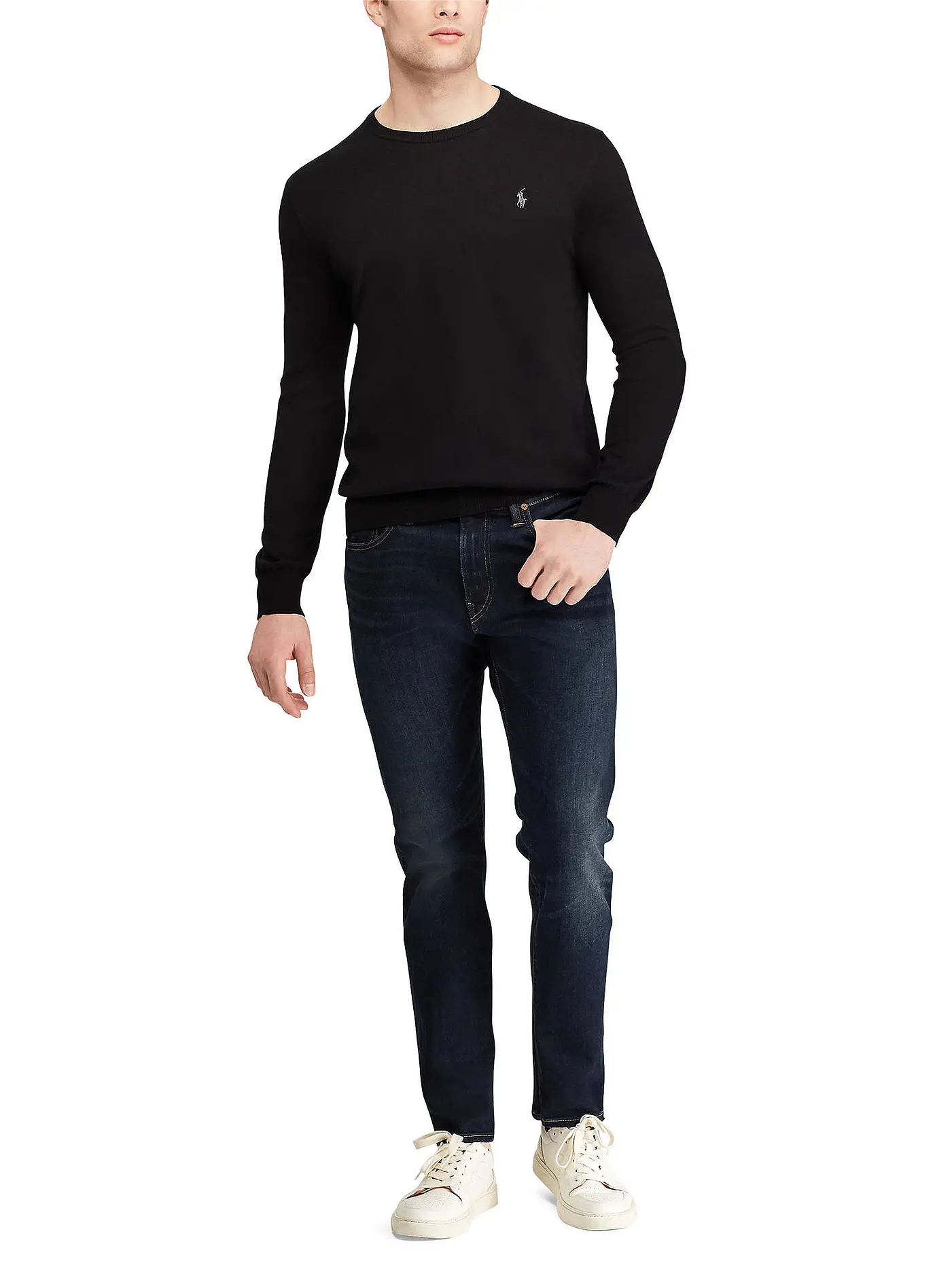 POLO RALPH LAUREN | Pullover Slim Fit  | schwarz