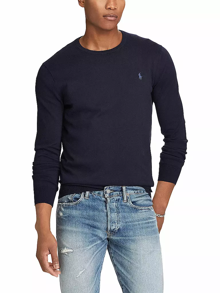 POLO RALPH LAUREN | Pullover Slim Fit  | blau