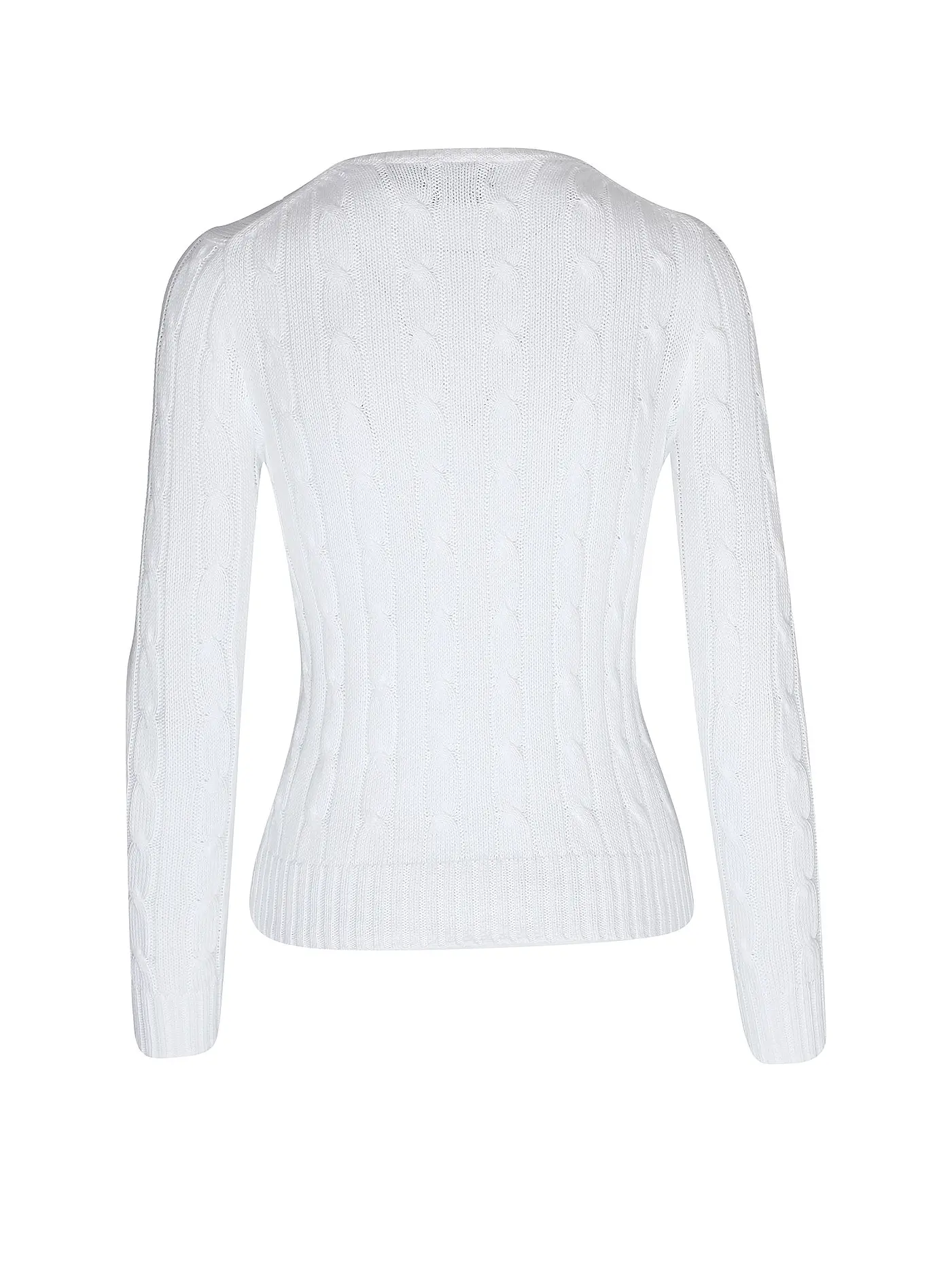 POLO RALPH LAUREN | Pullover Slim Fit JULIANNA | weiss