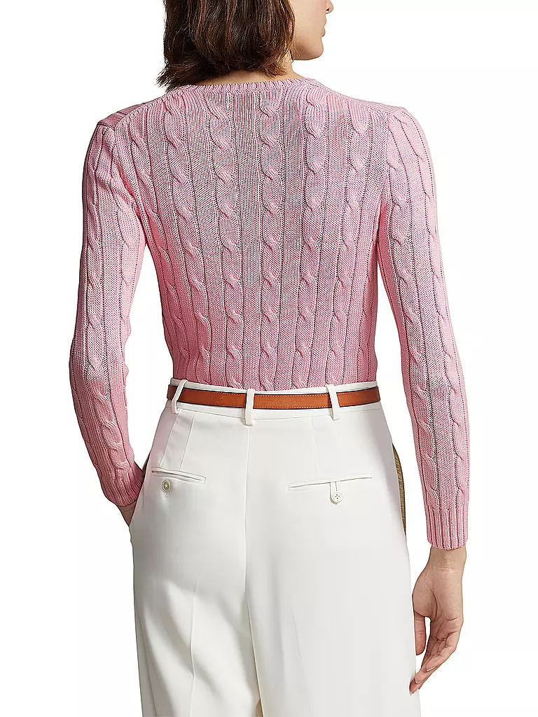 POLO RALPH LAUREN | Pullover Slim Fit JULIANNA | rosa