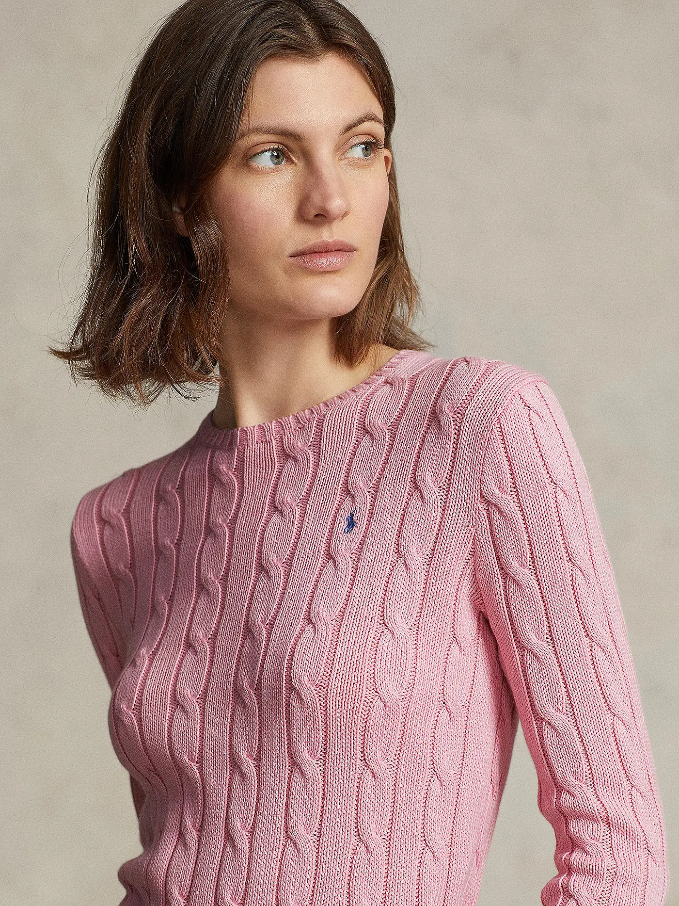 POLO RALPH LAUREN | Pullover Slim Fit JULIANNA | rosa