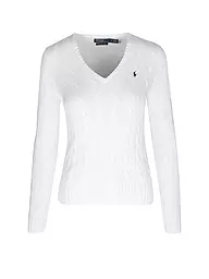 POLO RALPH LAUREN | Pullover Slim Fit KIMBERLY | weiss