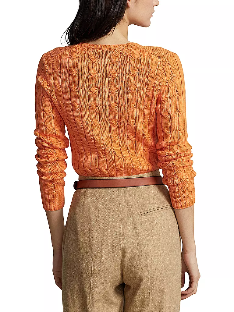 POLO RALPH LAUREN | Pullover Slim Fit KIMBERLY | orange