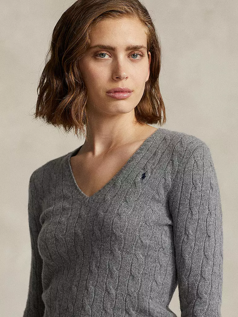 POLO RALPH LAUREN | Pullover Slim Fit KIMBERLY | grau