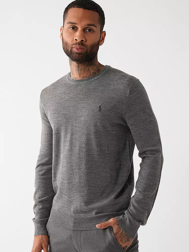 POLO RALPH LAUREN | Pullover Slim Fit | olive