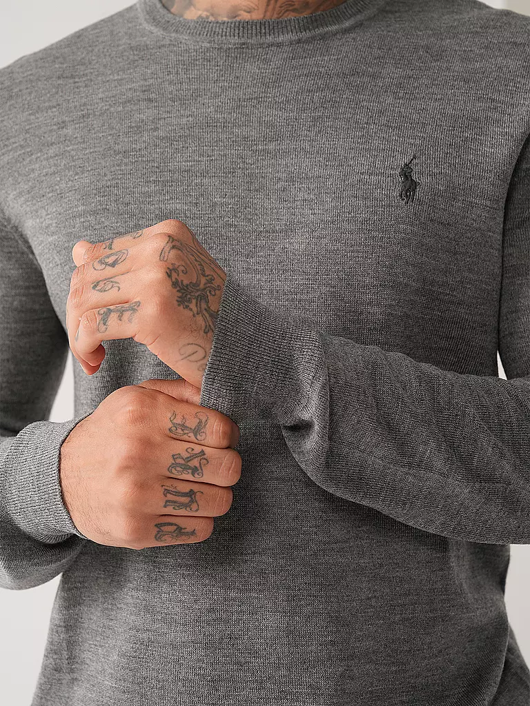 POLO RALPH LAUREN | Pullover Slim Fit | olive