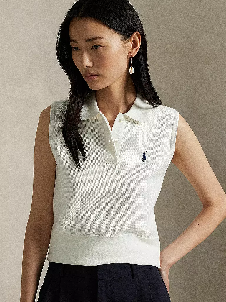 POLO RALPH LAUREN | Pullunder  | weiss