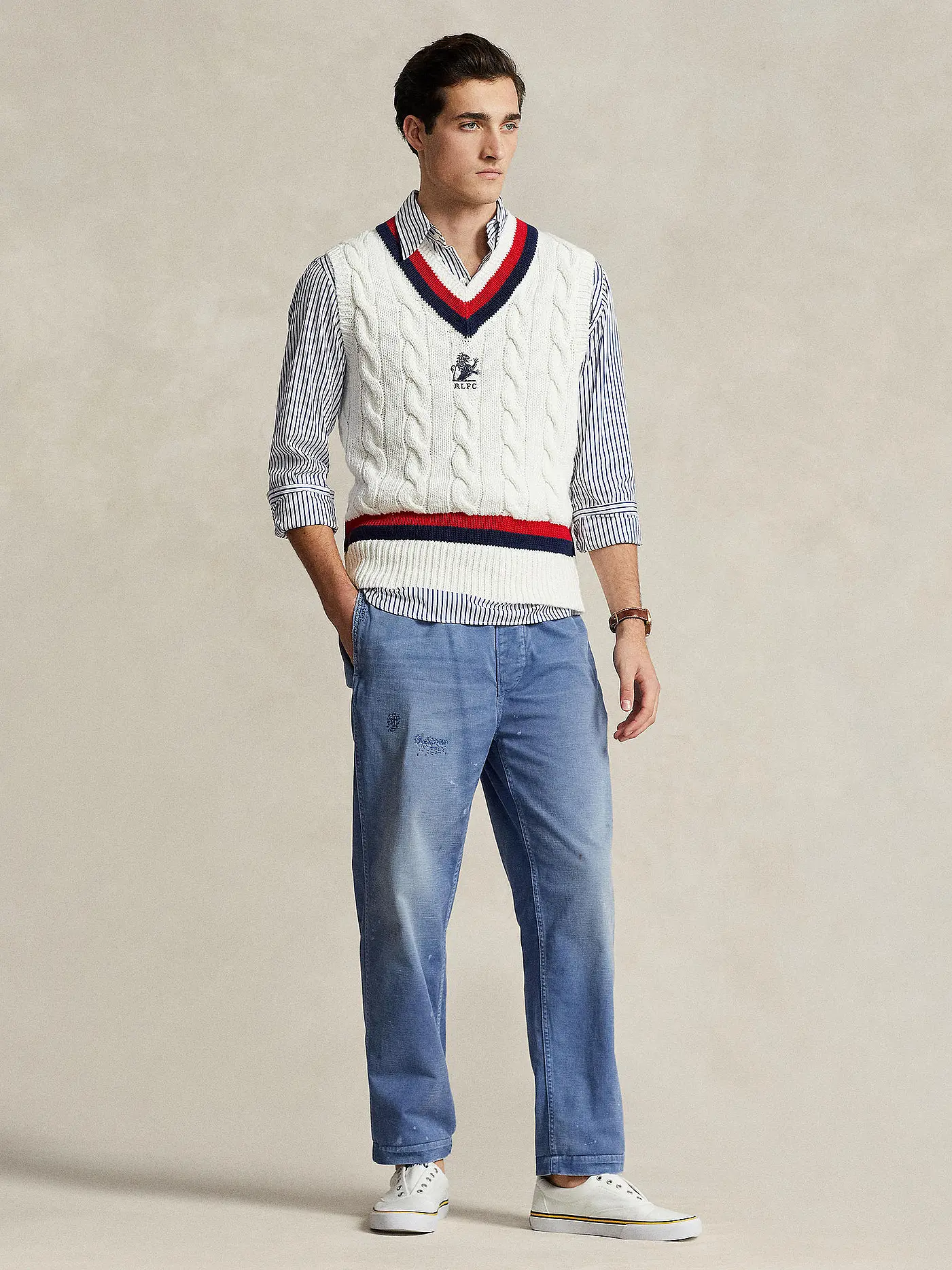 POLO RALPH LAUREN | Pullunder | weiss