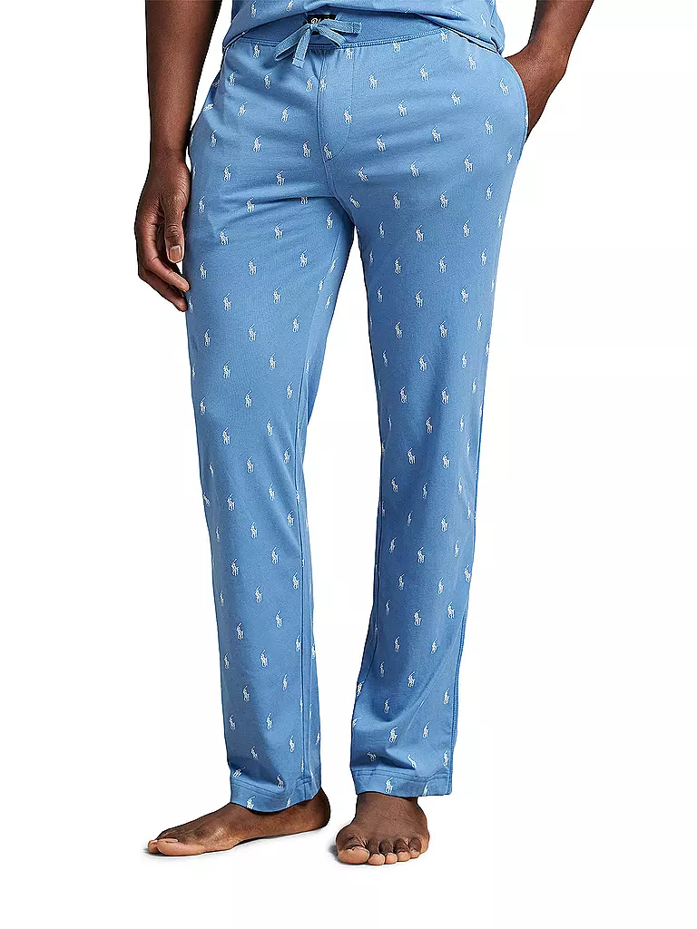 POLO RALPH LAUREN | Pyjama Hose | blau