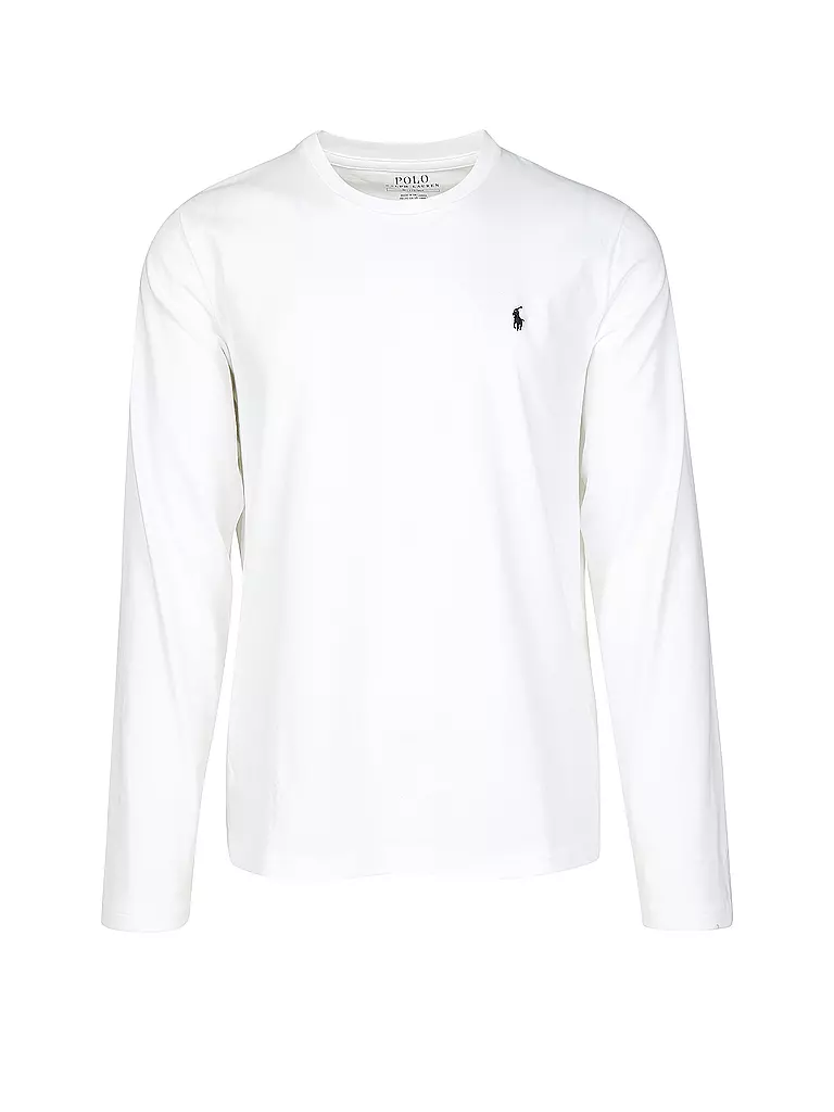 POLO RALPH LAUREN | Pyjama Langarmshirt Weiss | weiss