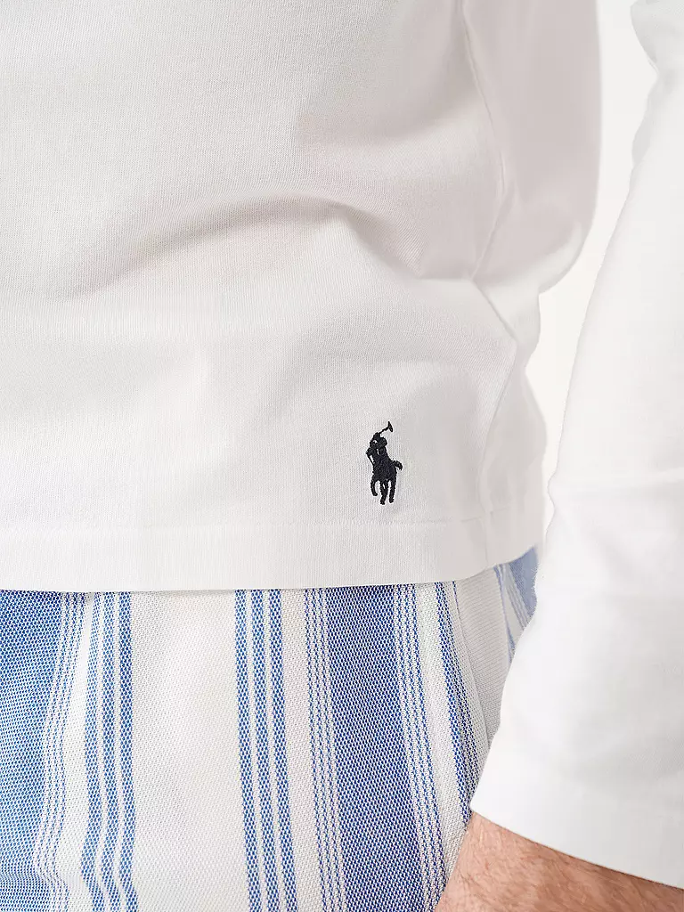 POLO RALPH LAUREN | Pyjama Langarmshirt | blau