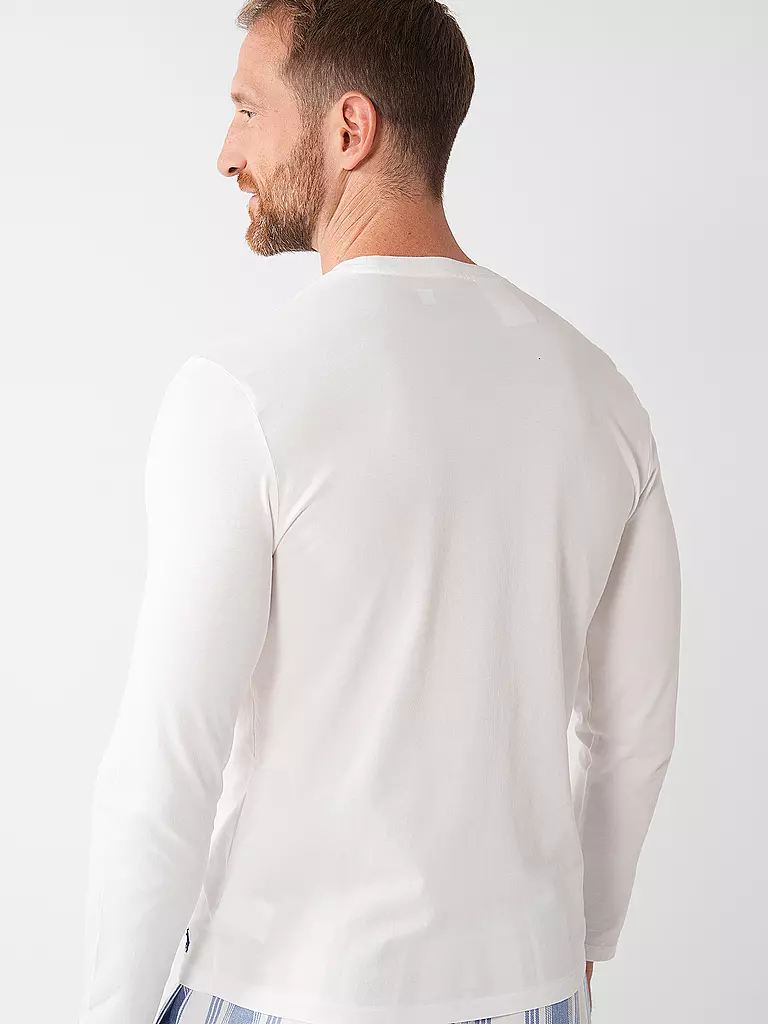 POLO RALPH LAUREN | Pyjama Langarmshirt | blau