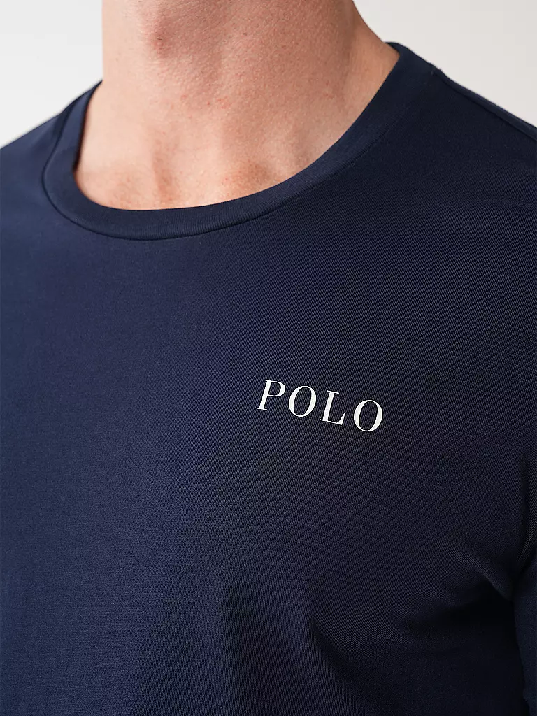 POLO RALPH LAUREN | Pyjama Langarmshirt | weiss