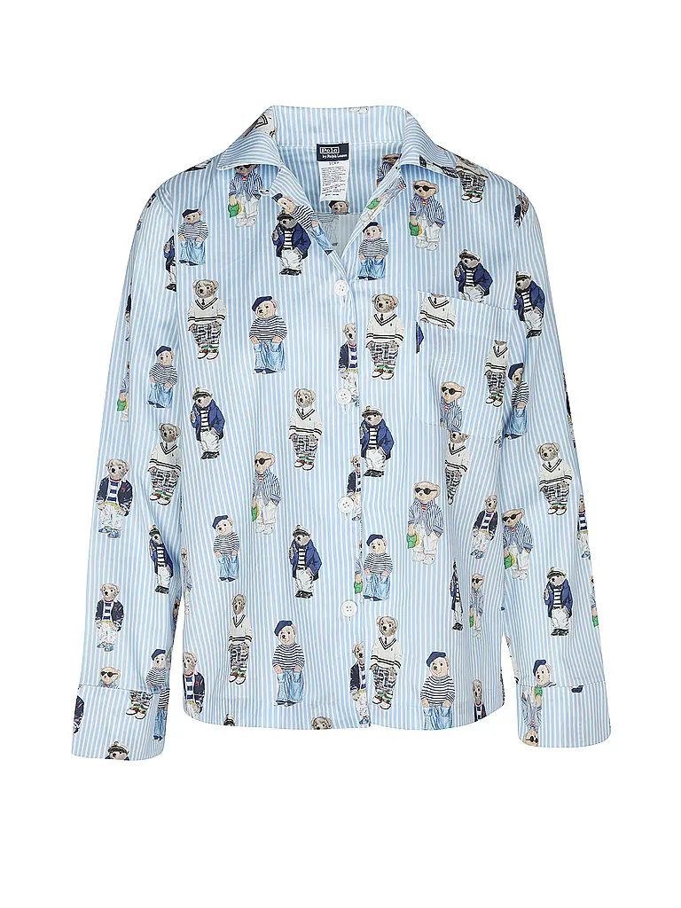 POLO RALPH LAUREN | Pyjama MADISON | Hellblau