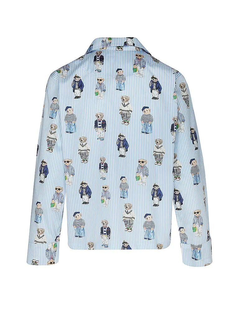POLO RALPH LAUREN | Pyjama MADISON | Hellblau