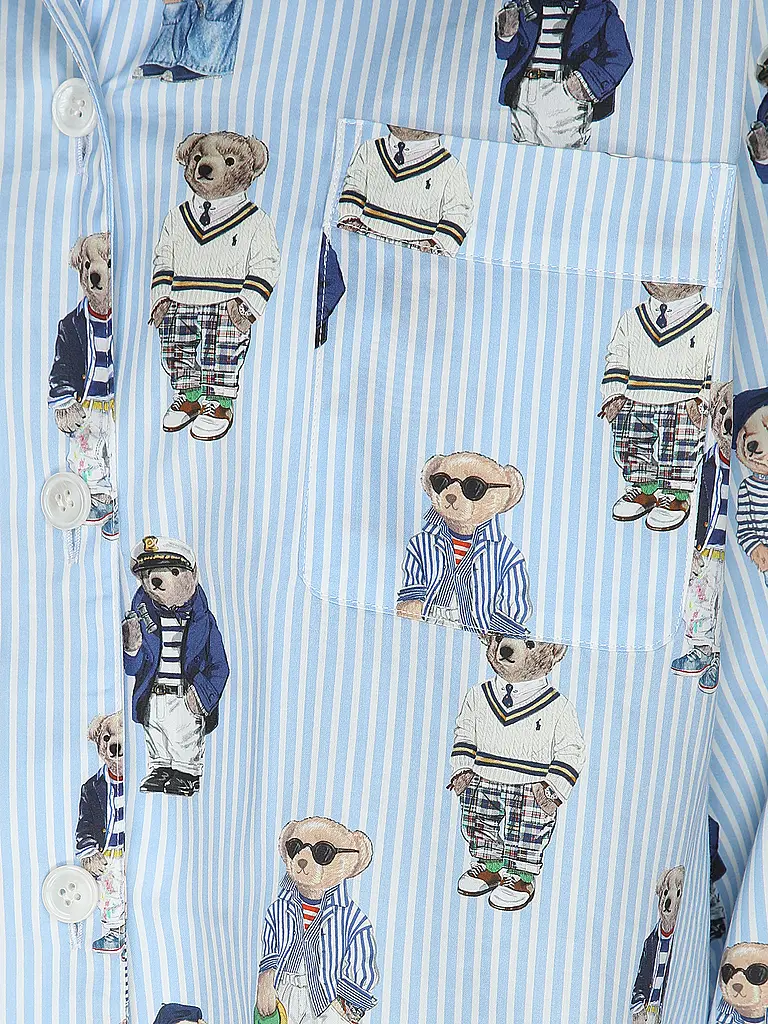 POLO RALPH LAUREN | Pyjama MADISON | Hellblau