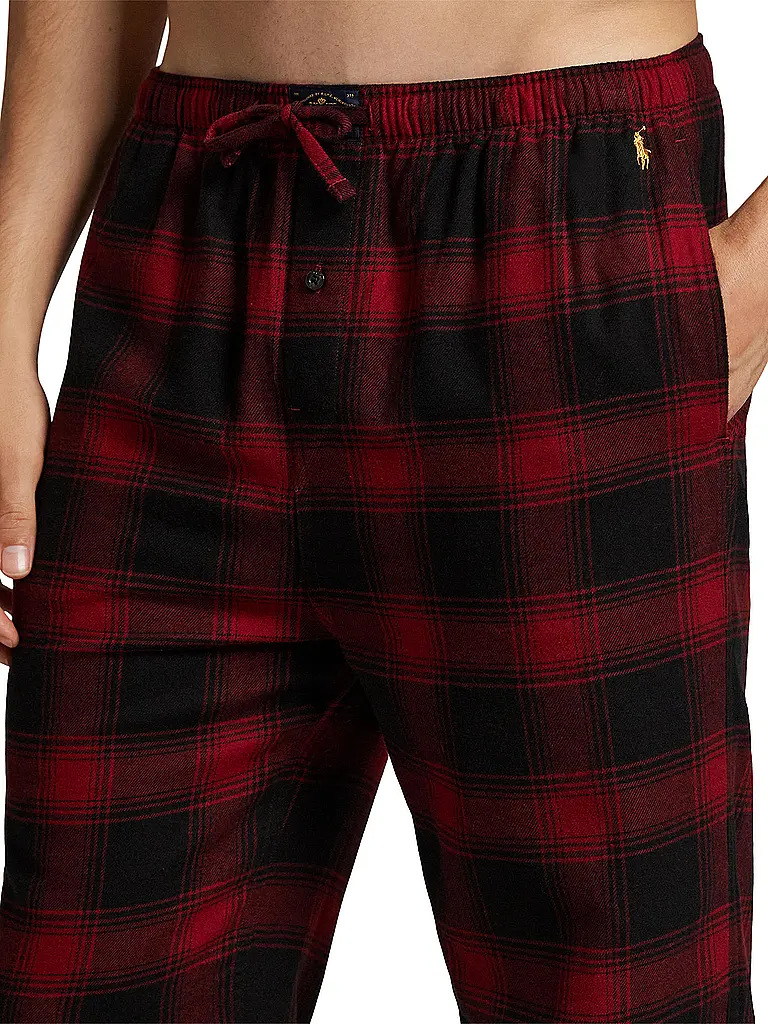 POLO RALPH LAUREN | Pyjama | dunkelrot