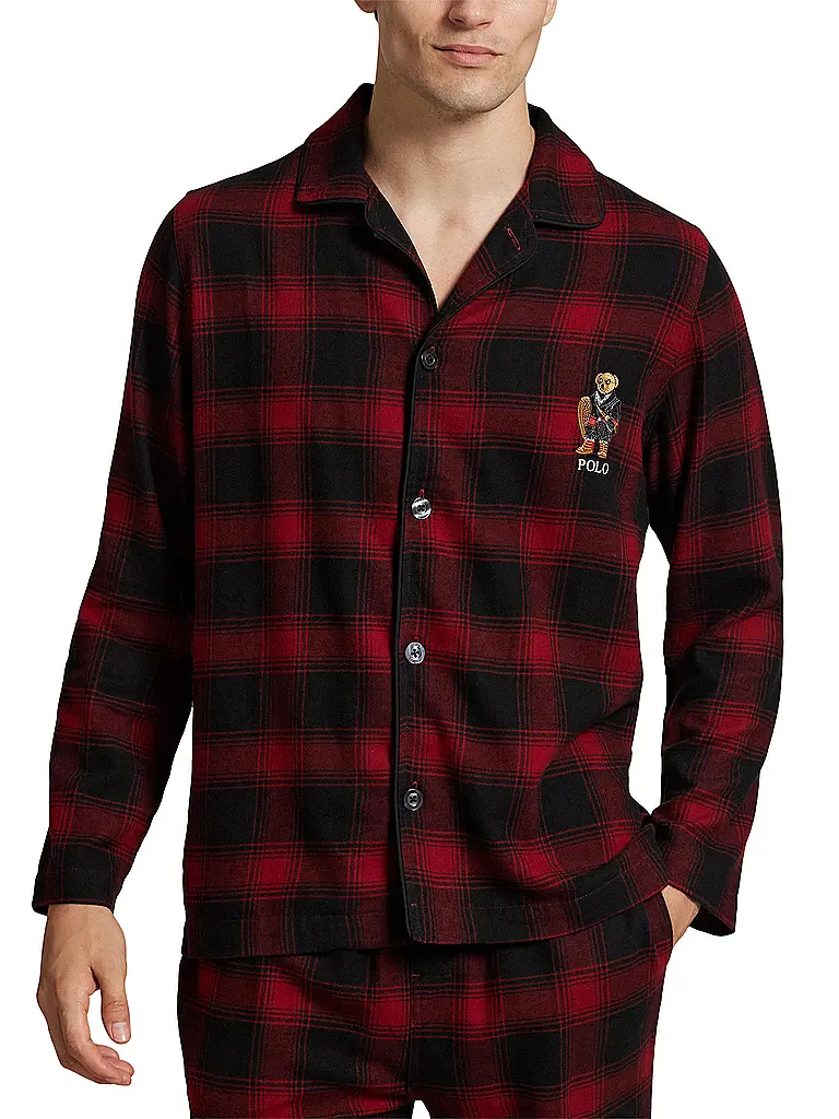 POLO RALPH LAUREN | Pyjama | dunkelrot