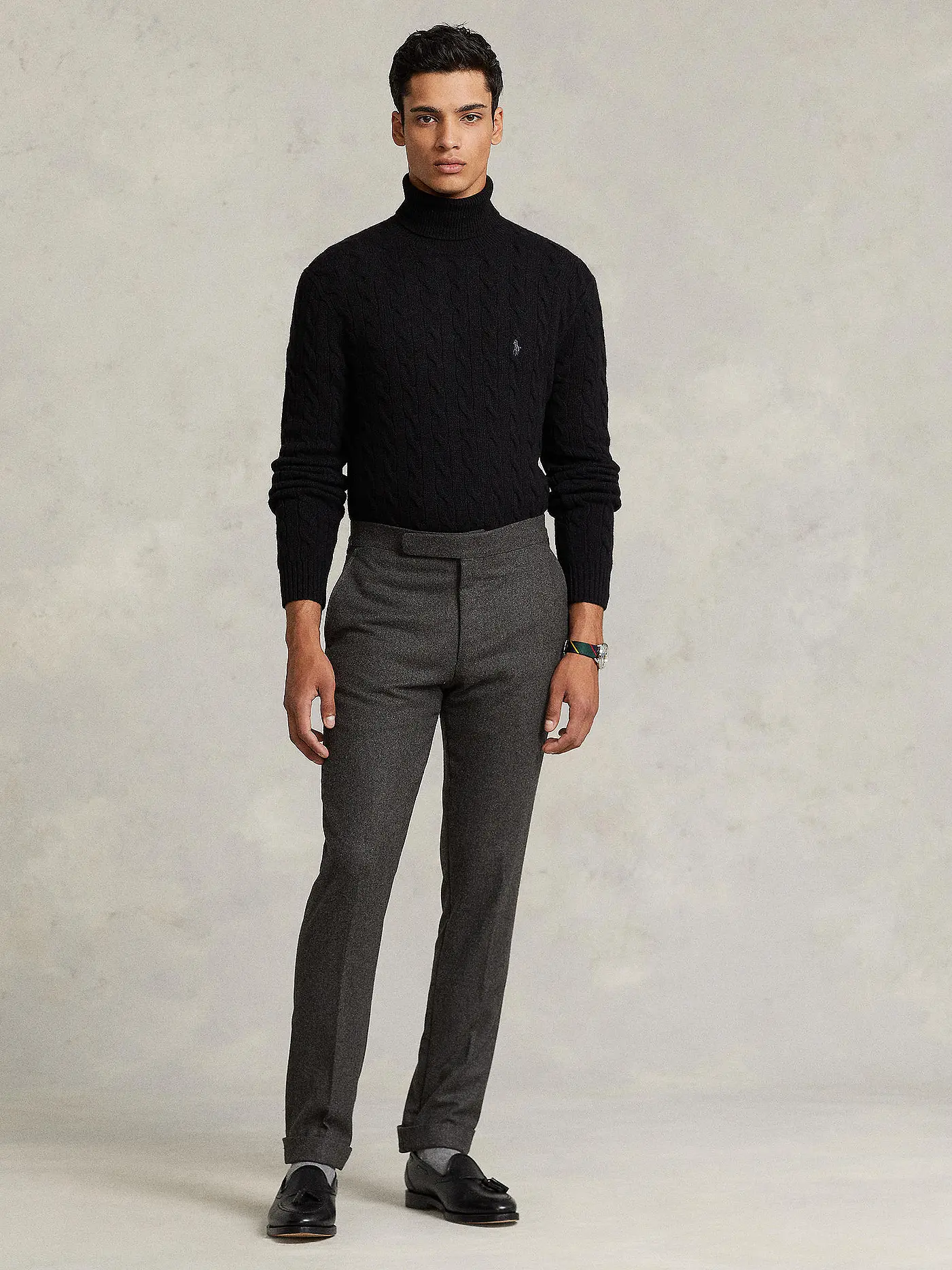 POLO RALPH LAUREN | Rollkragenpullover  | schwarz