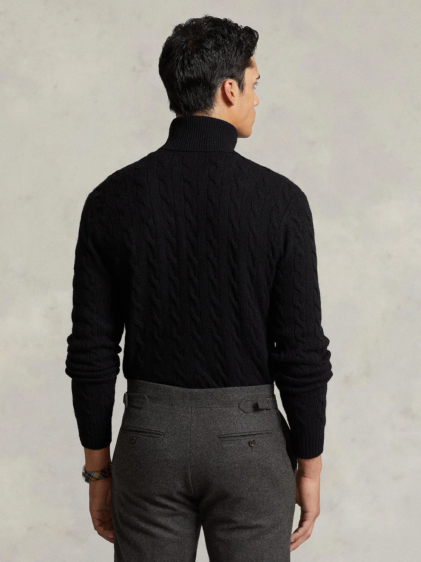 POLO RALPH LAUREN | Rollkragenpullover  | schwarz