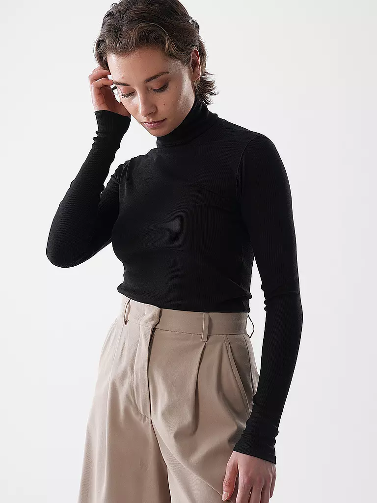 POLO RALPH LAUREN | Rollkragenpullover  | schwarz