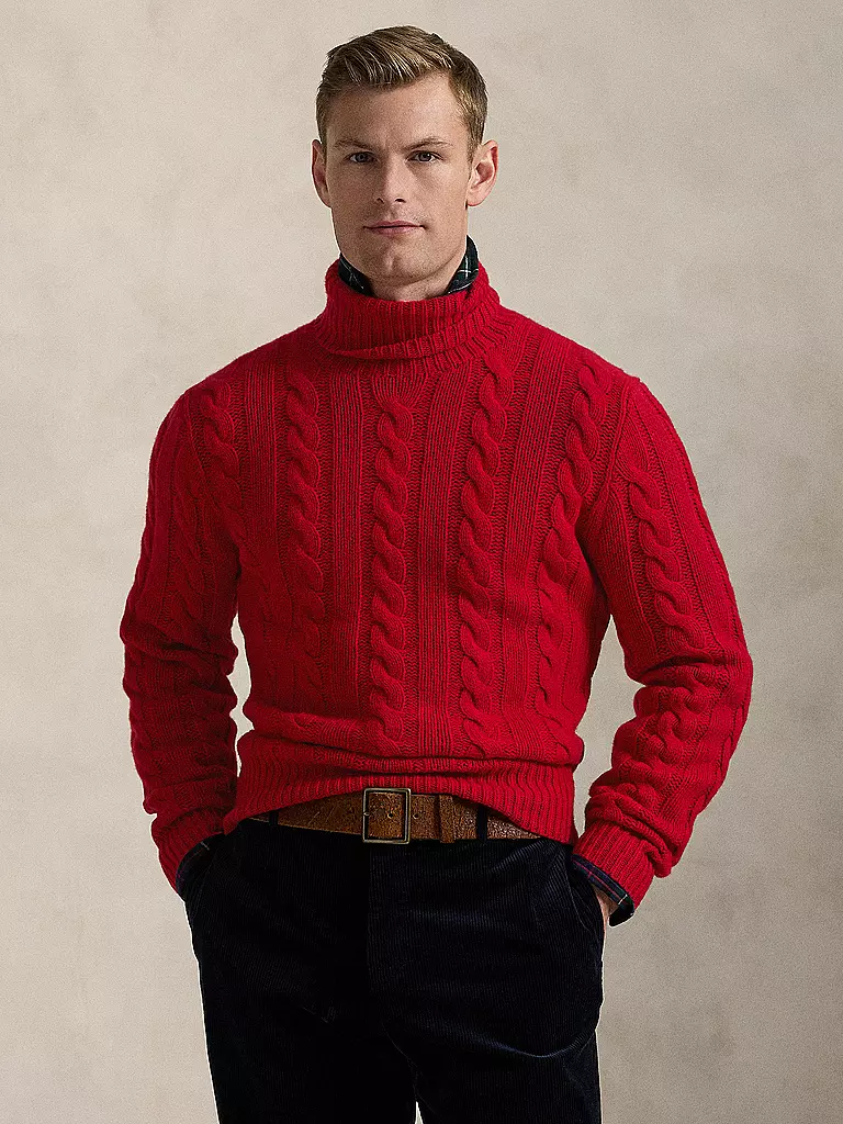 POLO RALPH LAUREN | Rollkragenpullover | rot