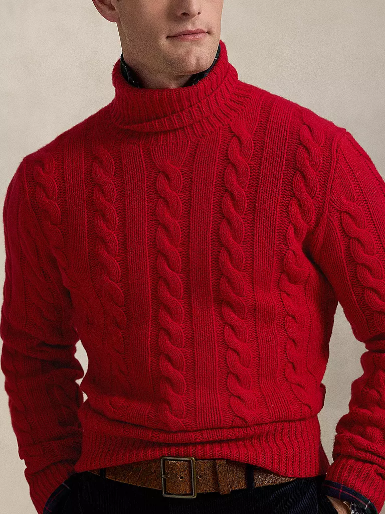 POLO RALPH LAUREN | Rollkragenpullover | rot