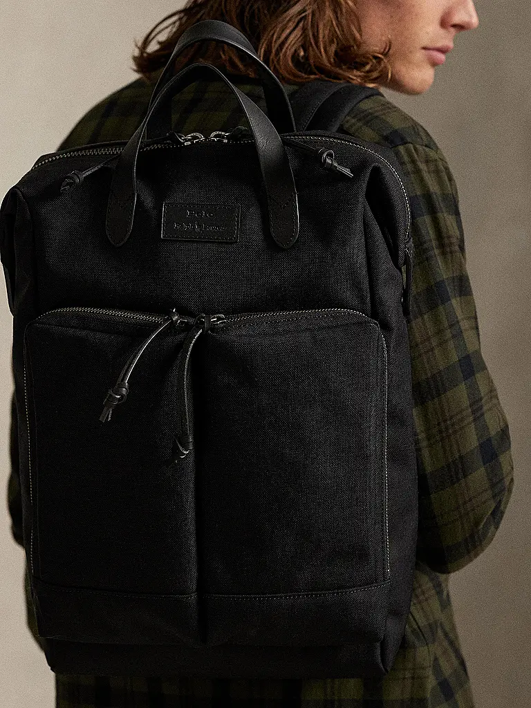 POLO RALPH LAUREN | Rucksack  | Schwarz