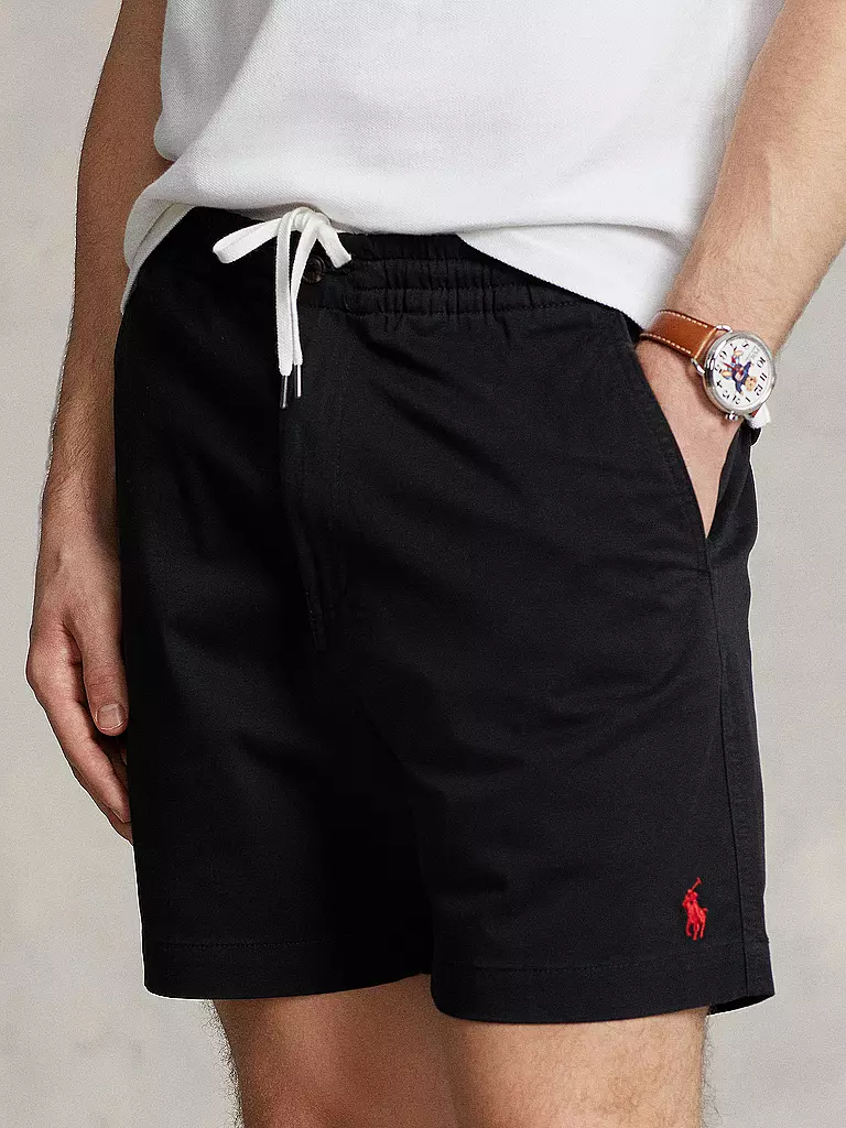 POLO RALPH LAUREN | Shorts Classic Fit PREPSTER | schwarz