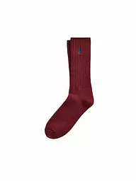 POLO RALPH LAUREN | Socken 40-46 burgundy | dunkelrot