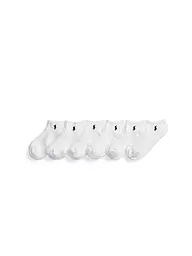 POLO RALPH LAUREN | Sneaker Socken 6er Pkg bl/gr/whi | weiss