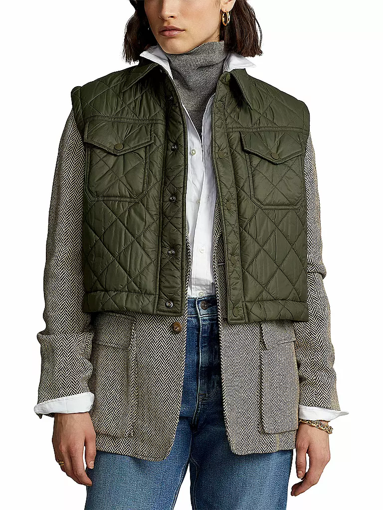 POLO RALPH LAUREN | Steppgilet | olive