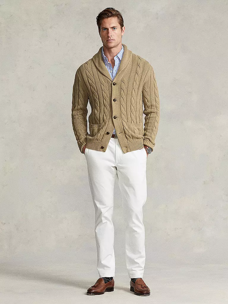 POLO RALPH LAUREN | Strickjacke  | beige