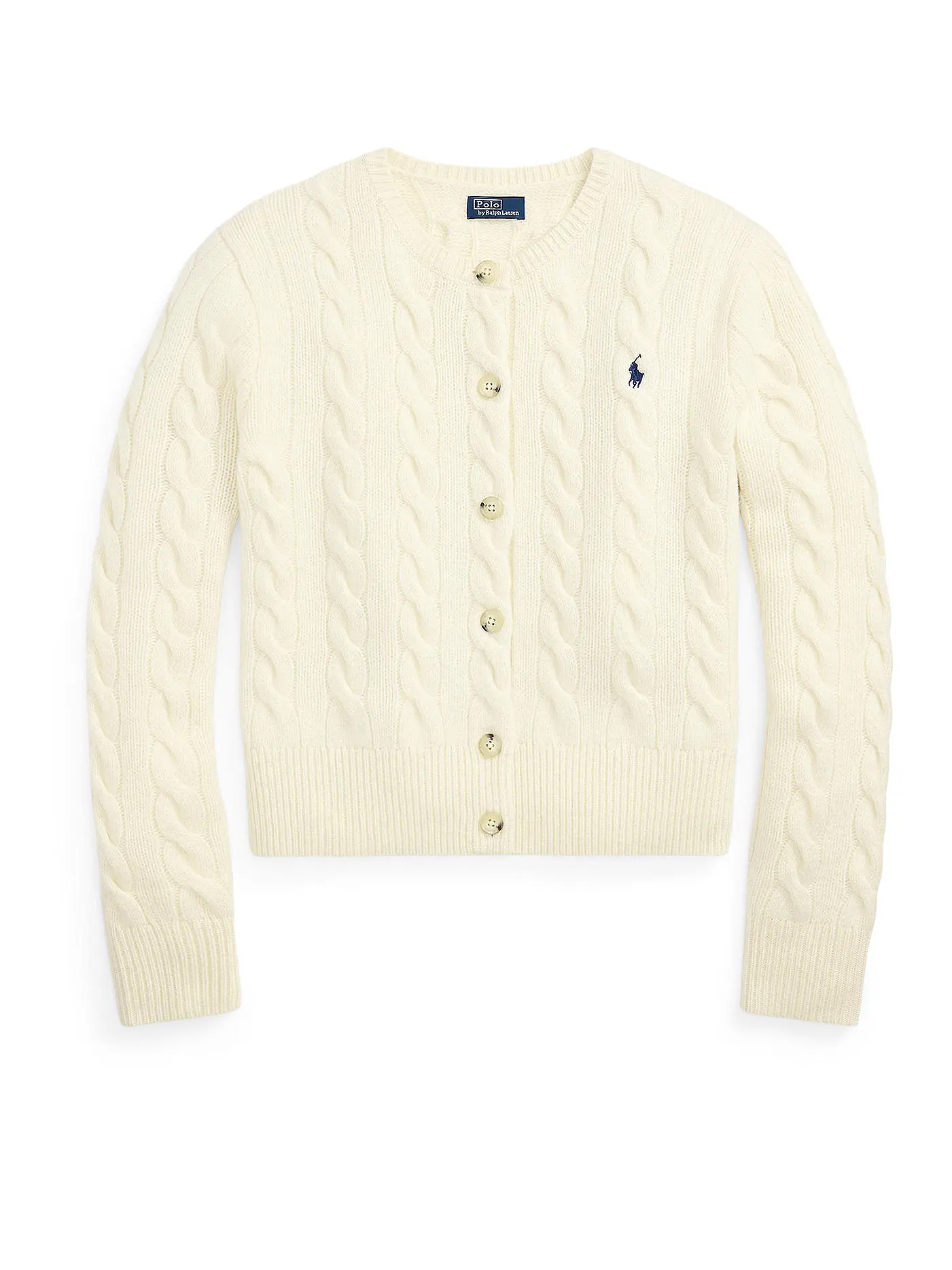 POLO RALPH LAUREN | Strickjacke | creme