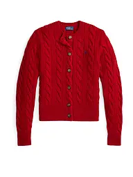POLO RALPH LAUREN | Strickjacke | Dunkelrot
