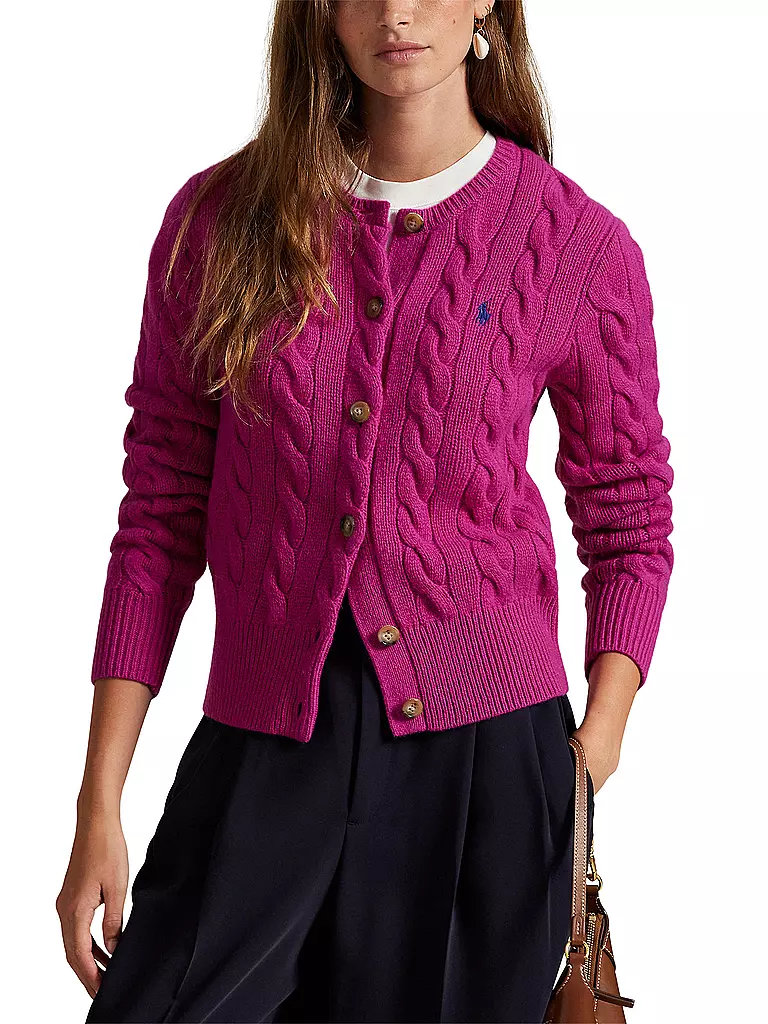POLO RALPH LAUREN | Strickjacke | pink