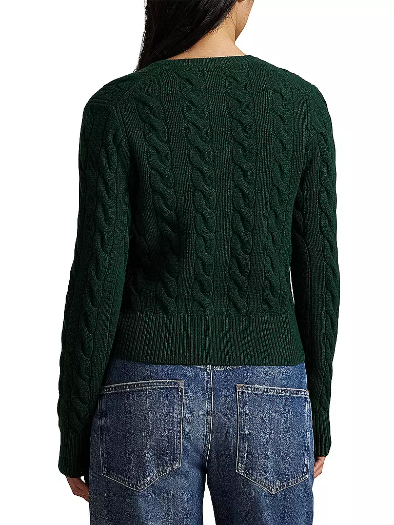POLO RALPH LAUREN | Strickjacke | dunkelgrün