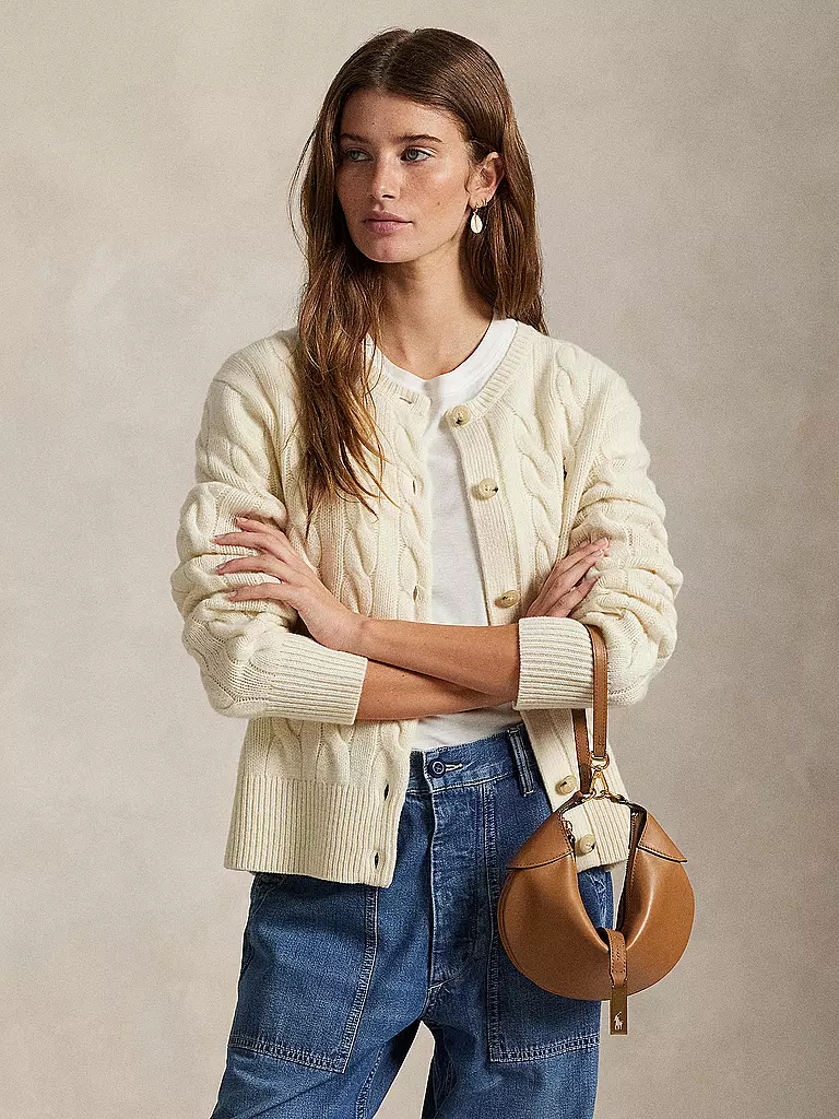 POLO RALPH LAUREN | Strickjacke | creme