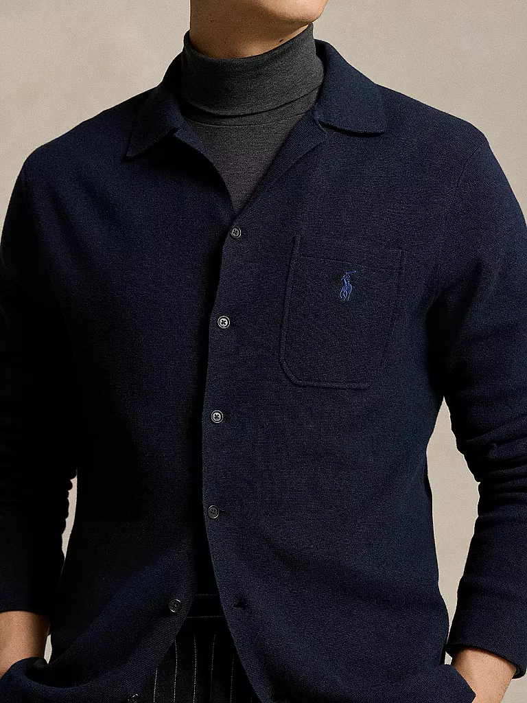 POLO RALPH LAUREN | Strickjacke | blau