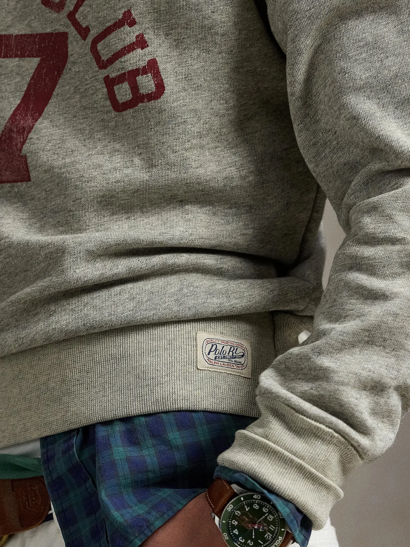POLO RALPH LAUREN | Sweater | grau
