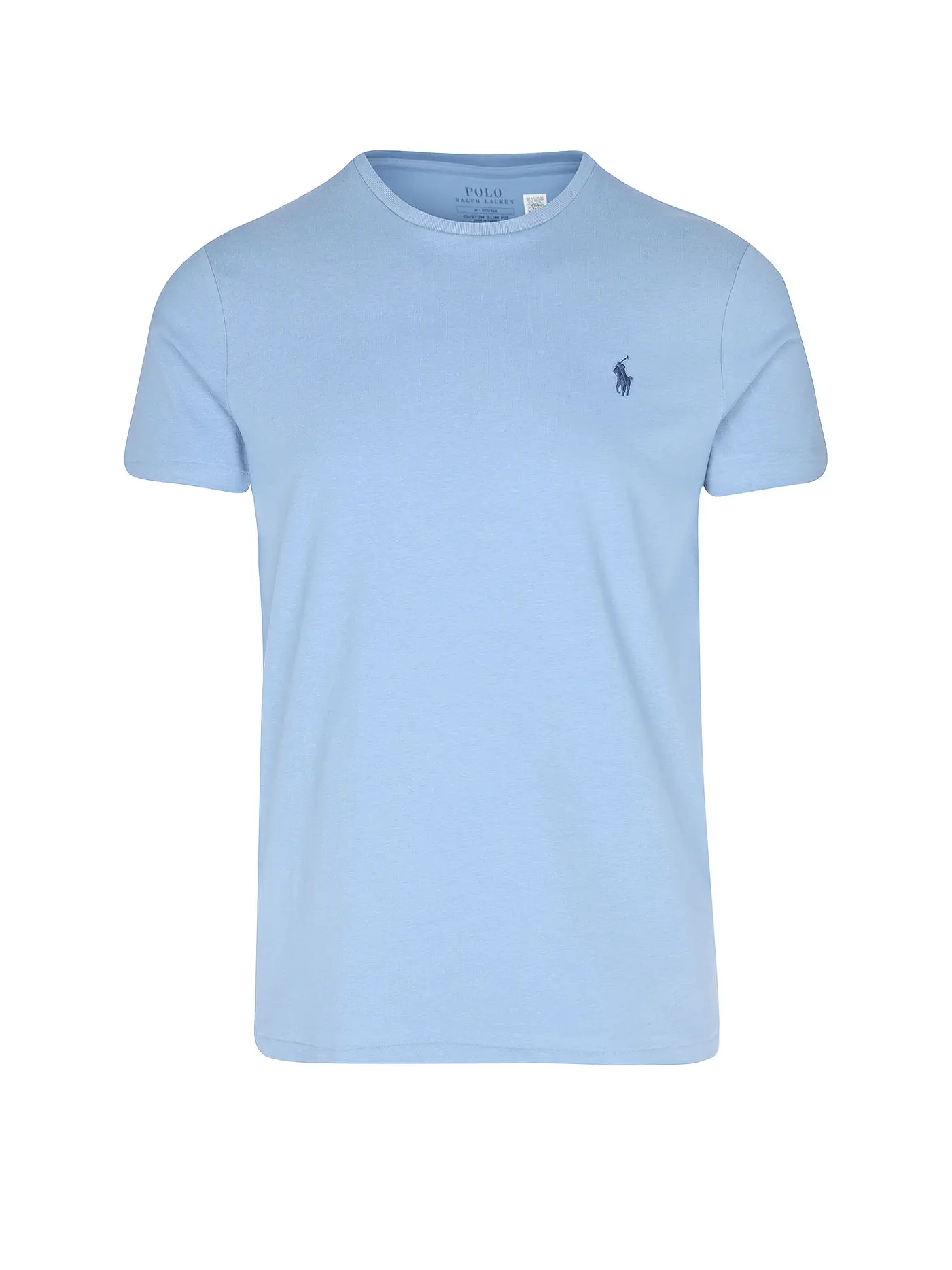 POLO RALPH LAUREN | T Shirt Custom Slim Fit | hellblau