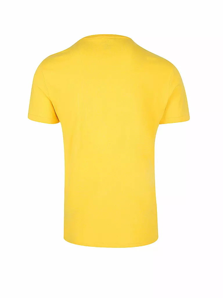 POLO RALPH LAUREN | T-Shirt Custom Slim Fit  | gelb