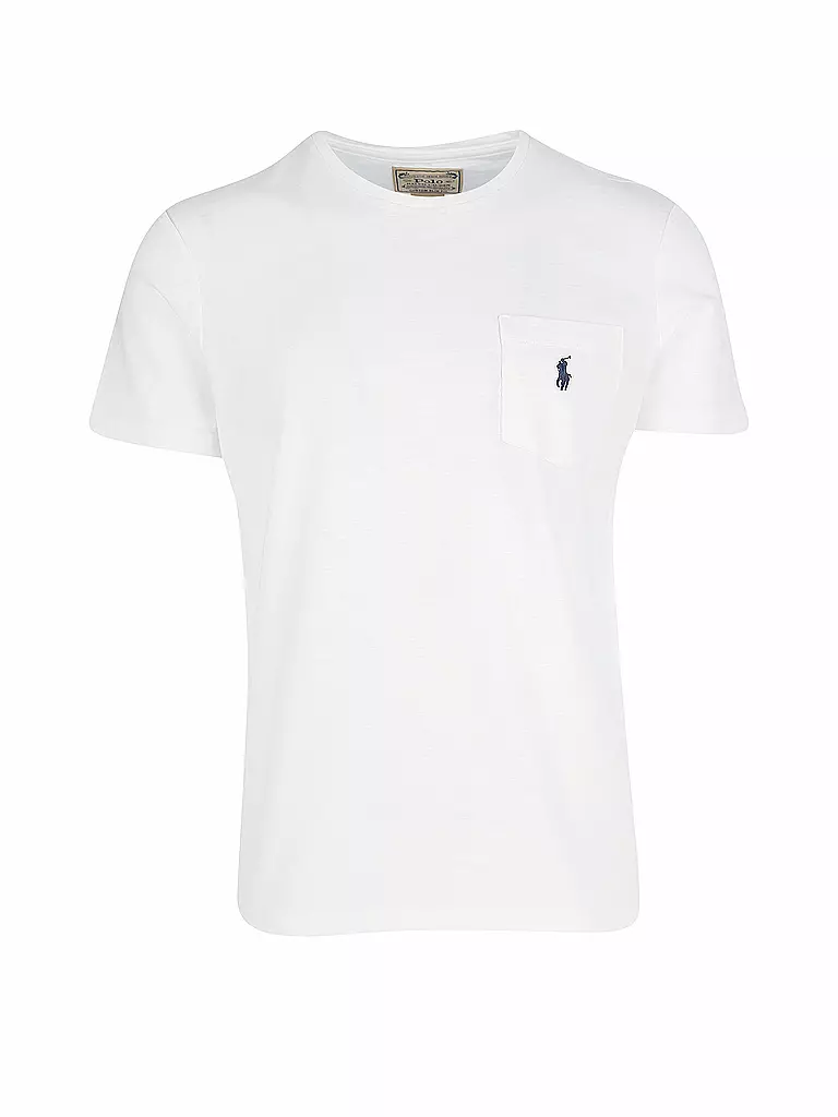 POLO RALPH LAUREN | T-Shirt Custom Slim Fit | weiß