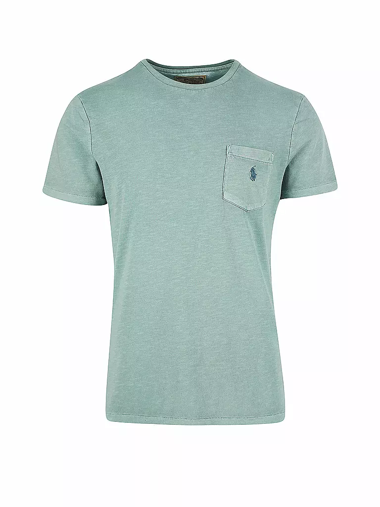POLO RALPH LAUREN | T-Shirt Custom Slim Fit | grün