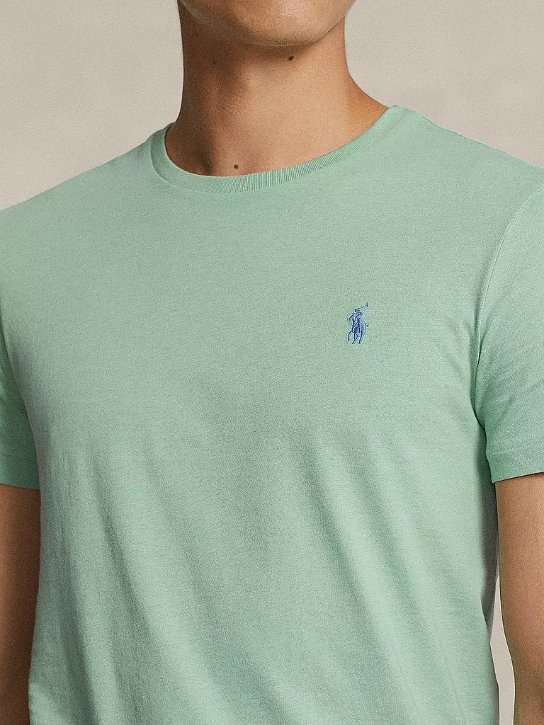 POLO RALPH LAUREN | T-Shirt Custom Slim Fit | hellblau